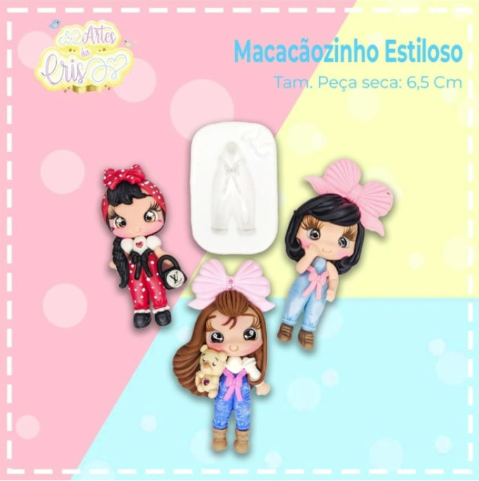 Molde de Silicon Macacaozinho Estiloso AC