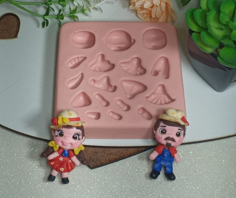 Molde de Silicon Mini Criações