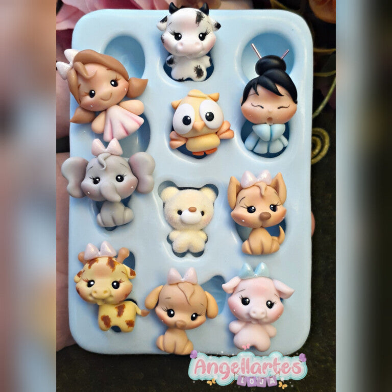 Molde de Silicon Miudinhos