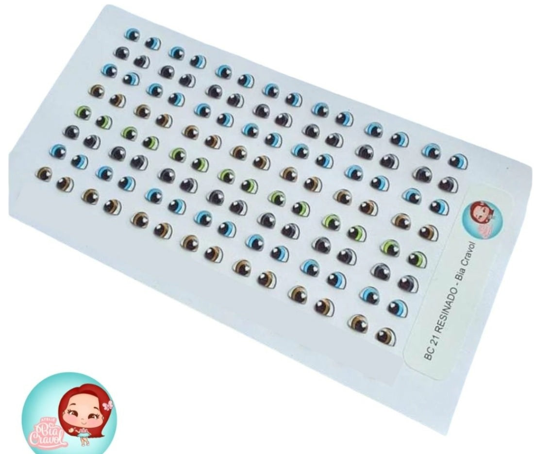 Olhos Resinados BC 21