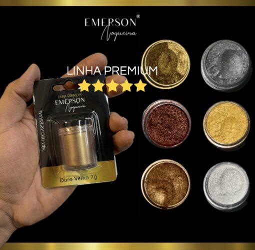 Polvo Magico Emerson Noguiera Linha Premium Ouro Velho