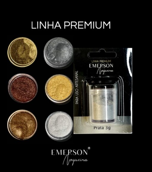 Polvo Magico Emerson Nogueira Linha Premium Prata