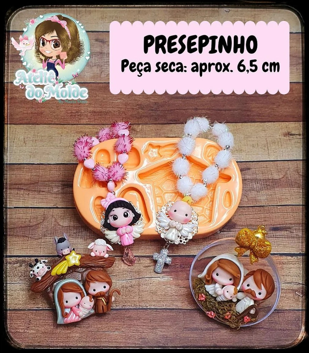 Molde de Silicon Presepinho AdM