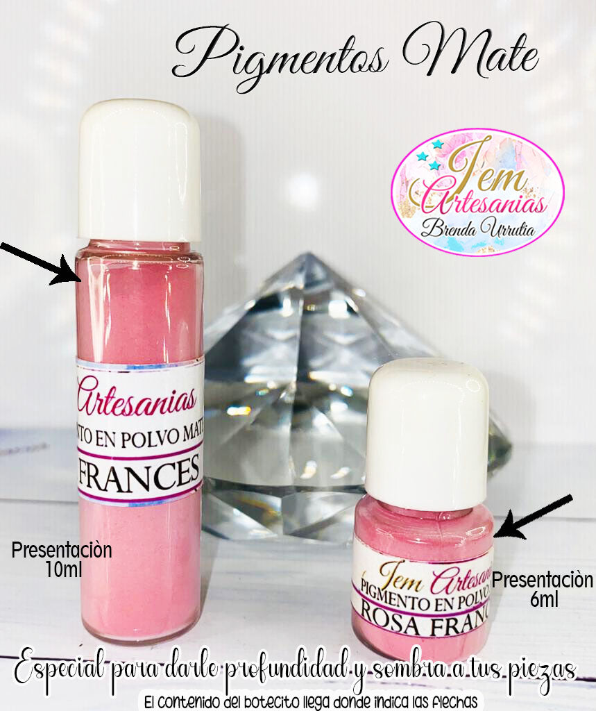 Pigmento en Polvo 6ml Rosa Frances BU