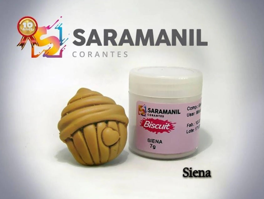Colorante en Polvo Saramanil Siena