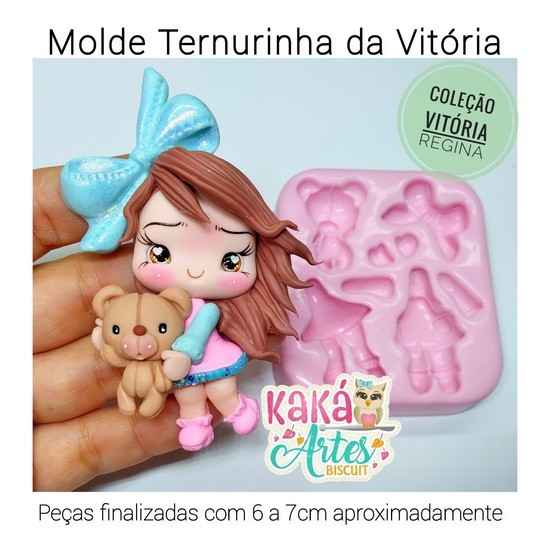 Molde de Silicon Ternurinha da Vitória KK