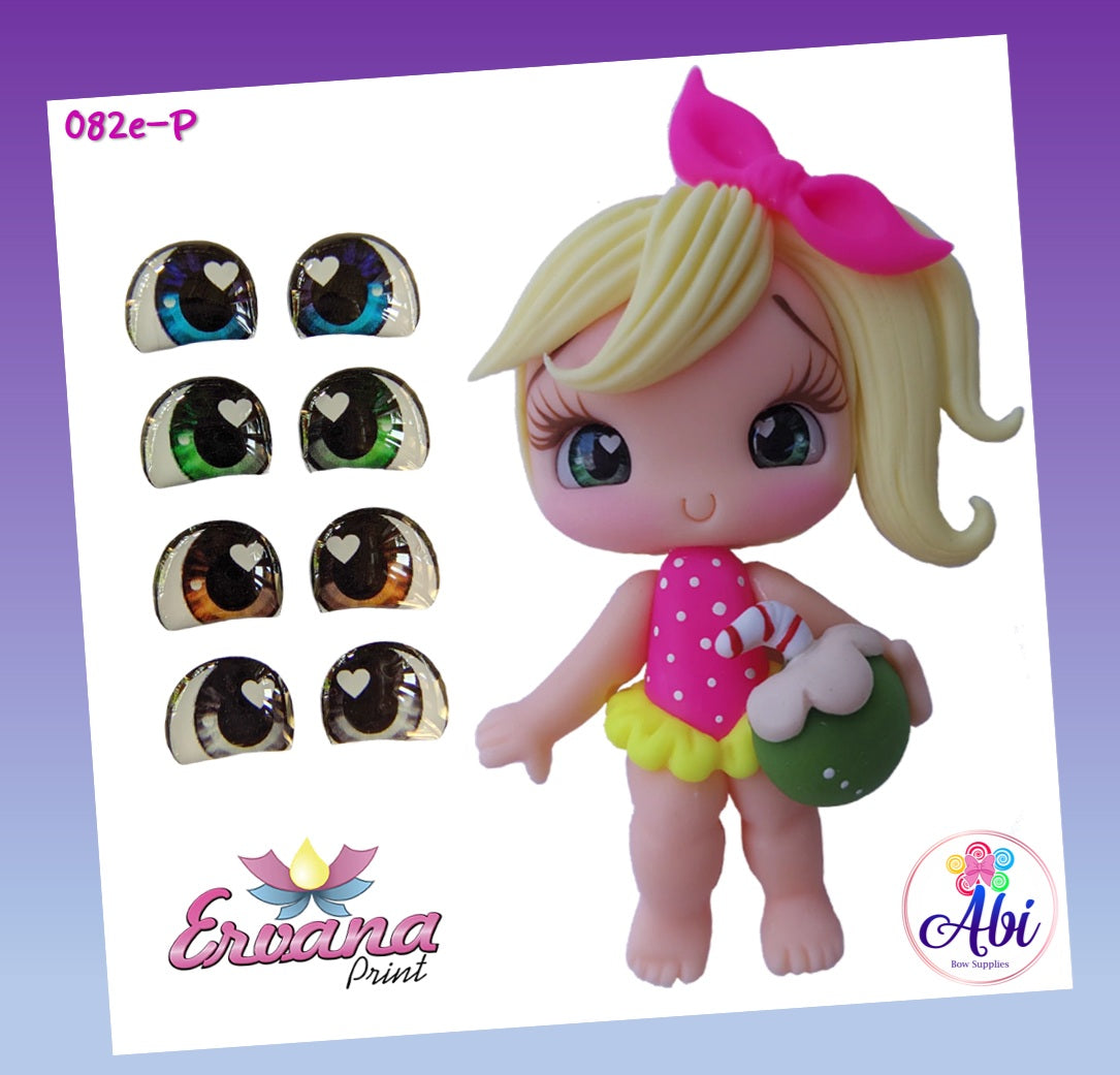 Ojitos Resinados Ervana Print Mod 082e