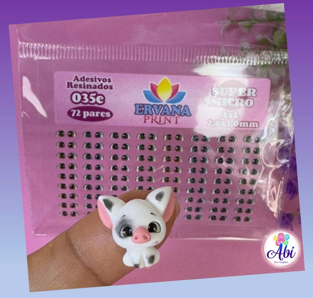 Ojitos Resinados Ervana Print Mod 035e