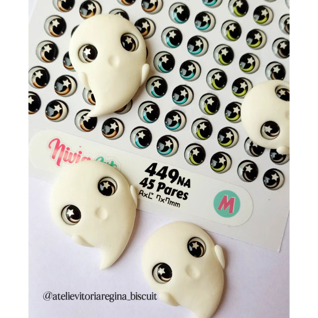 Ojos Resinados Nivia Art Mod. 449NA