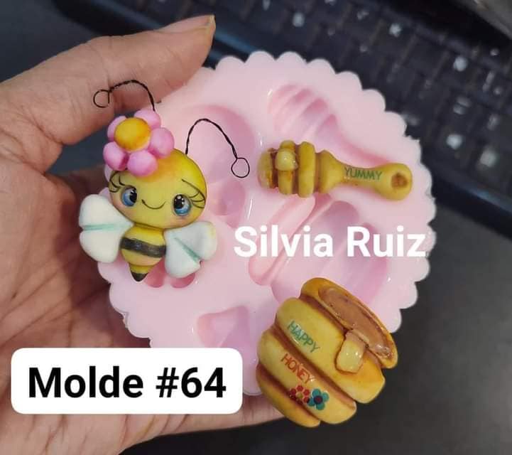 Molde de Silicon Abejita No. 64 SR