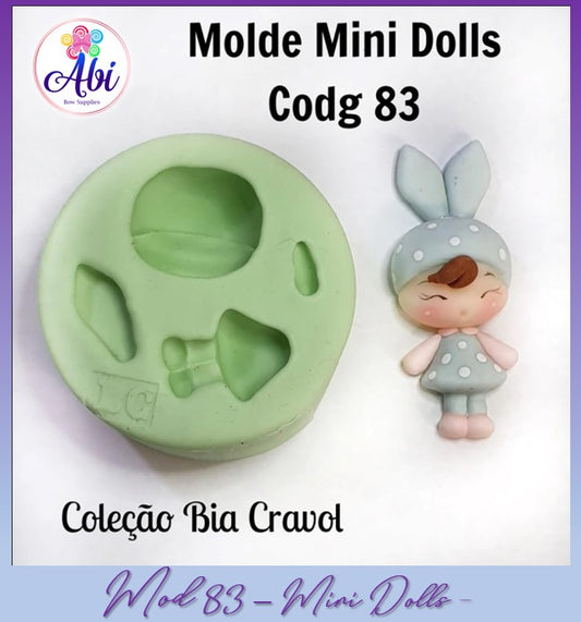 Molde de Silicon Mini Dolls mod83 BC