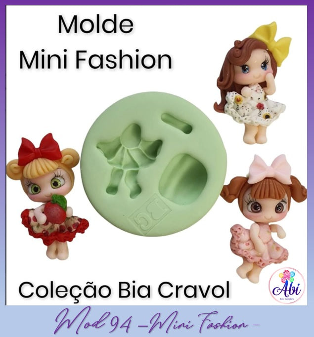 Molde de Silicon Mini Fashion mod94 BC