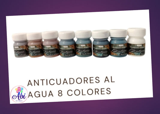 Gama Antigua. (Envejecedor base Agua). Mayo Manualidades