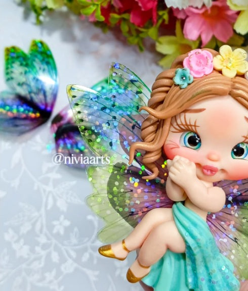 Alas Holograficas Transparentes #39. Nivia Arts