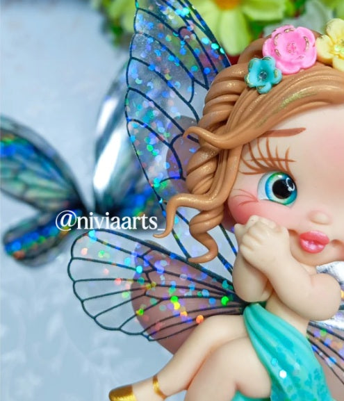 Alas Holograficas Transparentes #41. Nivia Arts