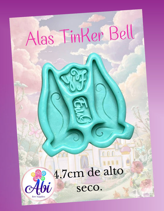 Molde de Silicon Alas Tinker Bell. Eris Gonzalez