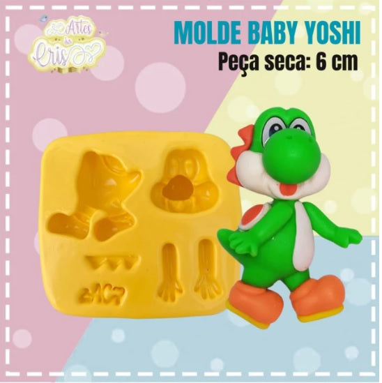 Molde de Silicon Baby Yoshi AC