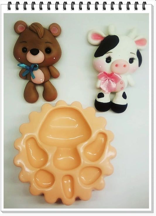 Molde de Silicon Baby Pet AdM