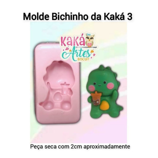 Molde de Silicon Bichinho da Kaka 3.