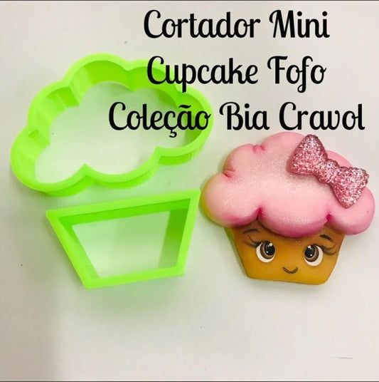 Cortador Mini Cupcake Fofo 4cm BC