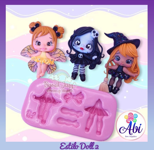 Molde de Silicon Estilo Doll 2 BJ