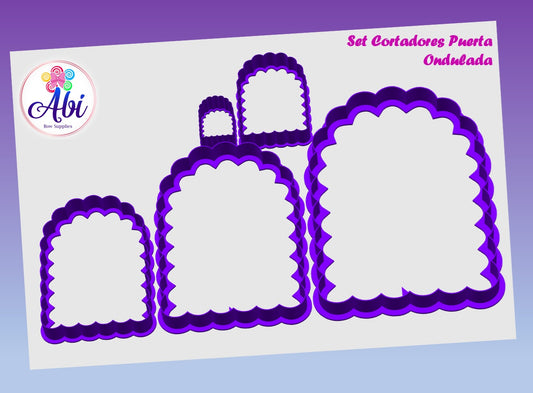 Set Cortadores Puerta Ondulada. Abi
