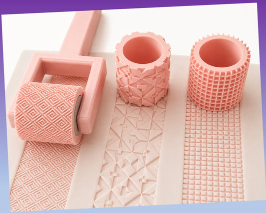 Kit Rodillos Textura 1. Abi