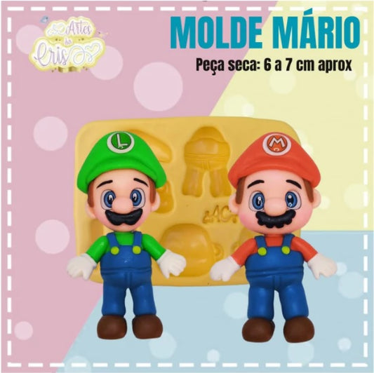 Molde de Silicon Mario AC