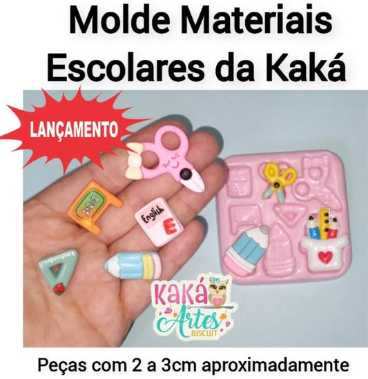 Molde de Silicon Materiais Escolares KK