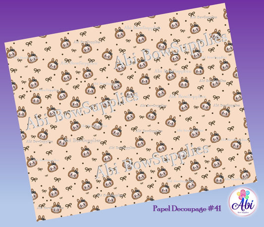 Papel Decoupage Mod 41