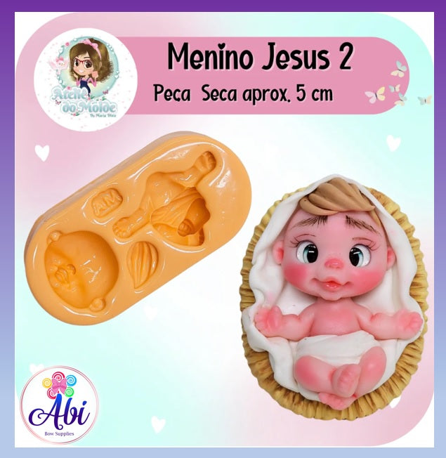 Molde de Silicon Menino Jesus 2 AdM