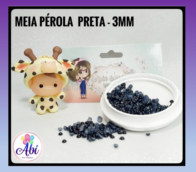 Perola Preta 3mm AdM