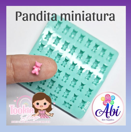 Molde de Silicon Pandita Miniatura TS