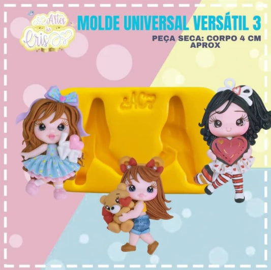 Molde de Silicon Universal Versatil 3 AC