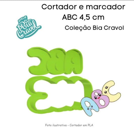 Cortador e Marcador ABC 4,5 cm