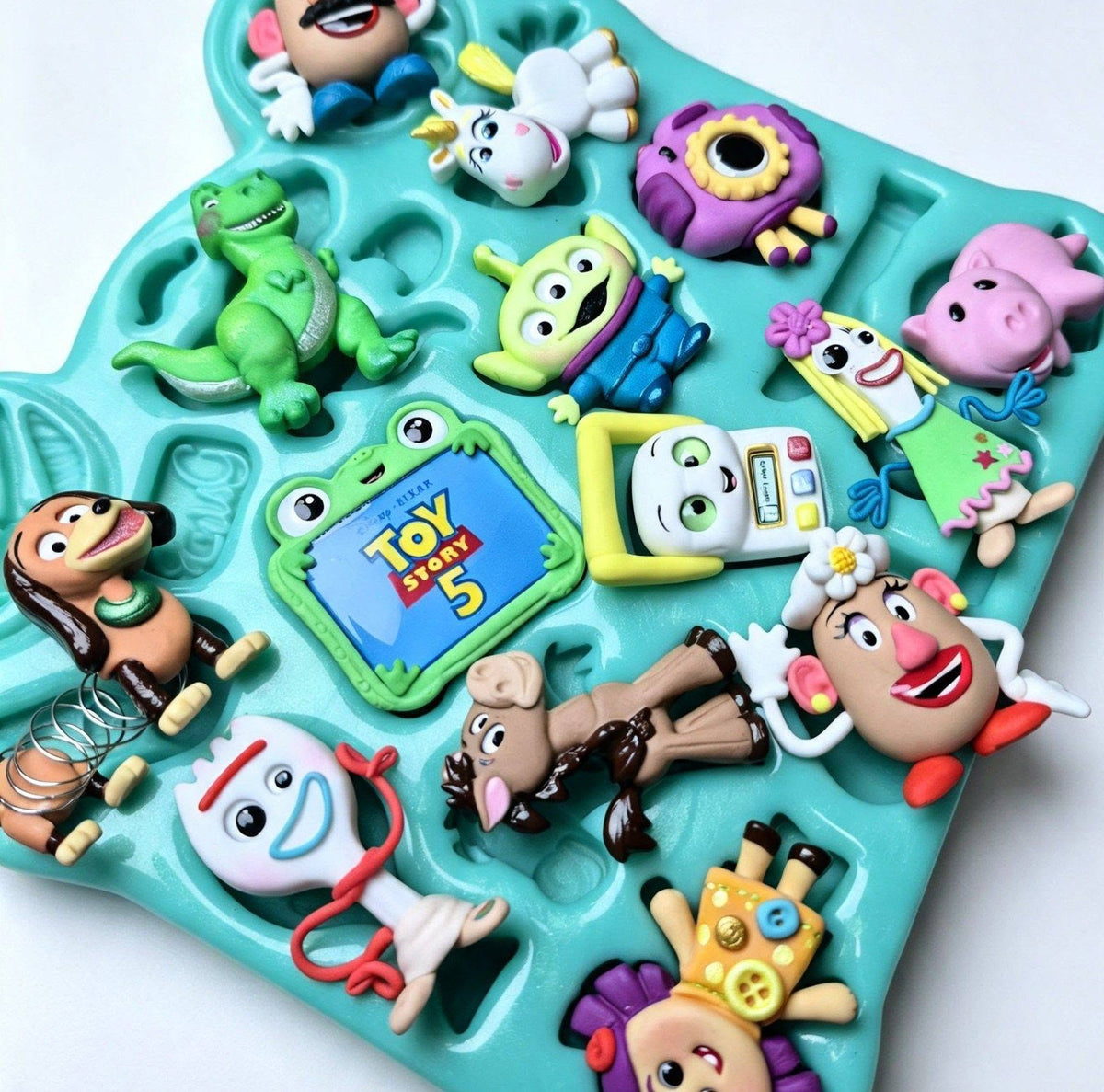 Molde de Silicon Accesorios Toy Story. Eris Gonzalez