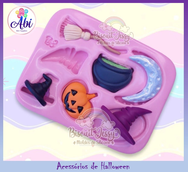 Molde de Silicon Accesorios de Halloween BJ