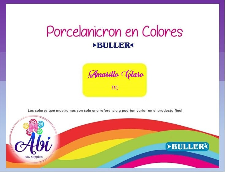 Porcelana Fria Buller Pigmentada (Porcelanicron)