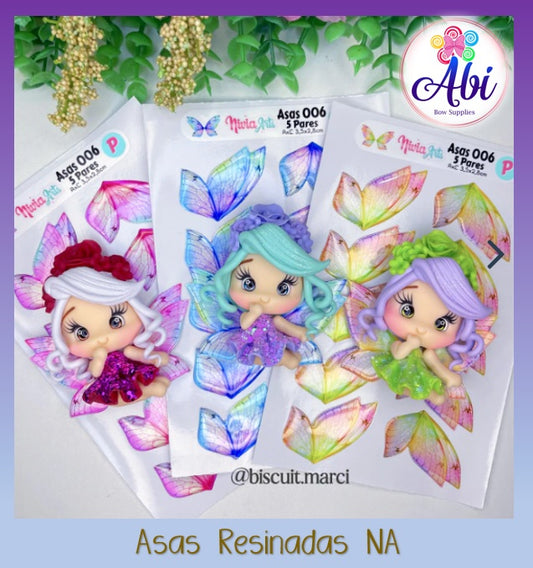 Asas Resinadas / Alas Resinadas Nivia Art