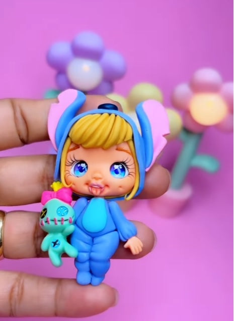 Molde de Silicon Babys para Vestir BJ