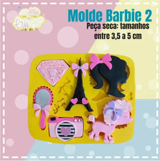 Molde de Silicon Barbie 2 AC