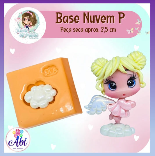 Molde de Silicon Base Nuvem P AdM