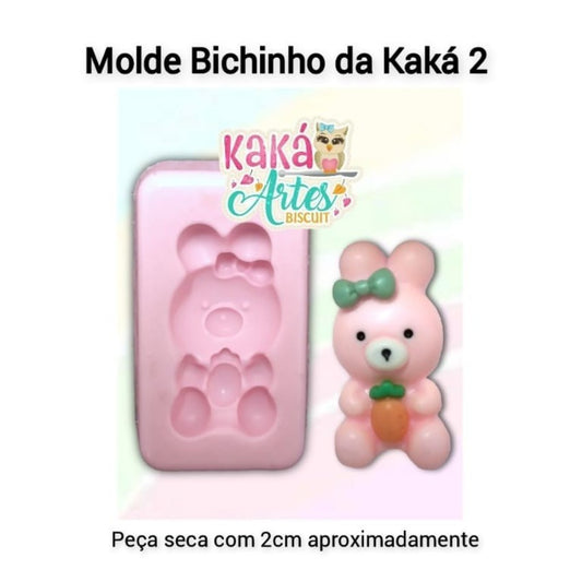 Molde de Silicon Bichinho da Kaka 2.