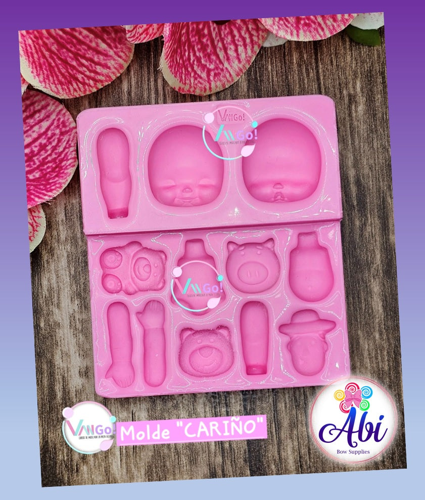 PREVENTA. Molde de Silicon Carino. Vango