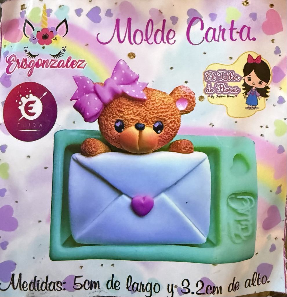 Molde de Silicon Carta ErisGonzalez