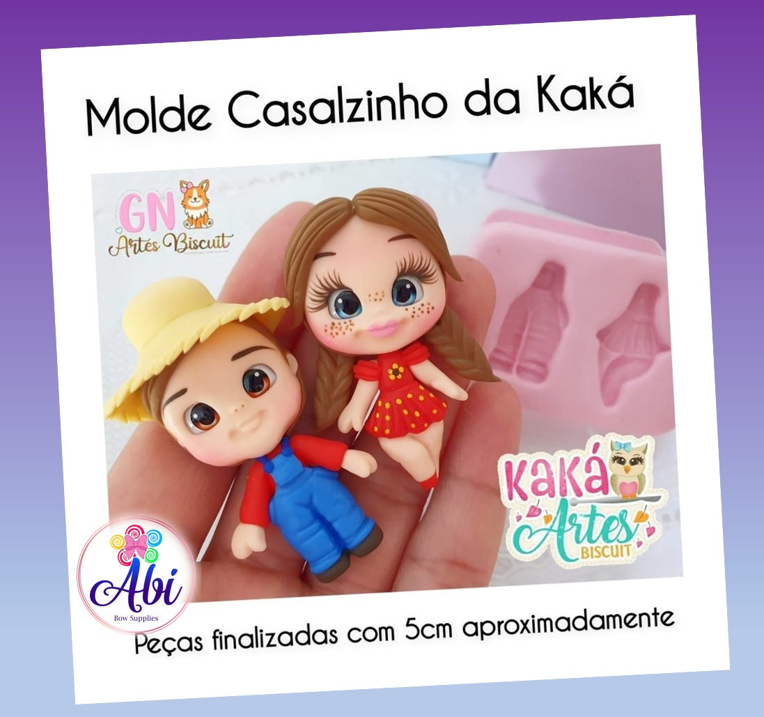Molde de Silicon Casalzinho da Kaka.