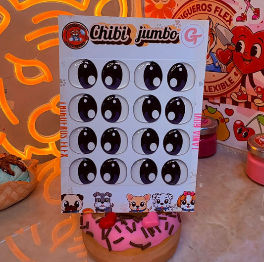 Cartera de Ojitos Chibi Jumbo. Trigueros Flex/Tania Govi