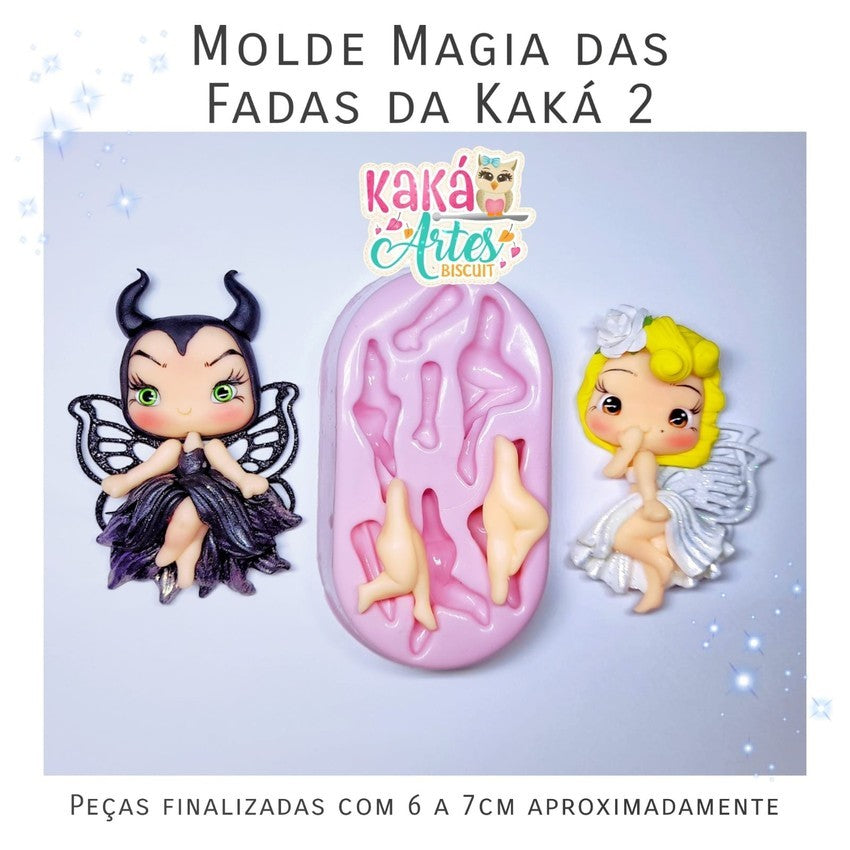 Combo Moldes Magia das Fadas da Kaka 1, 2 y 3