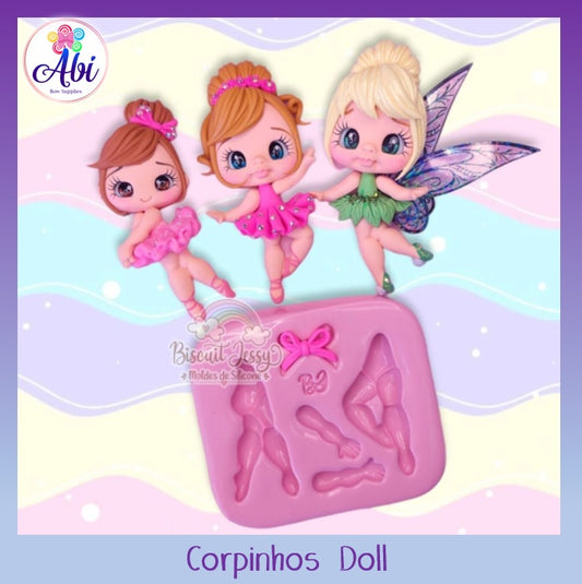 Molde de Silicon Corpinhos Doll BJ