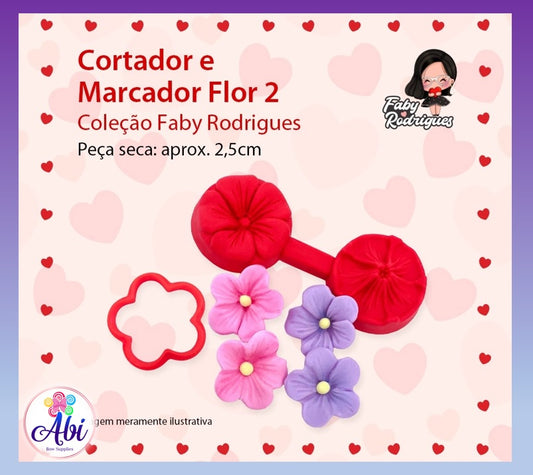 Cortador e Marcador Flor 2 FR